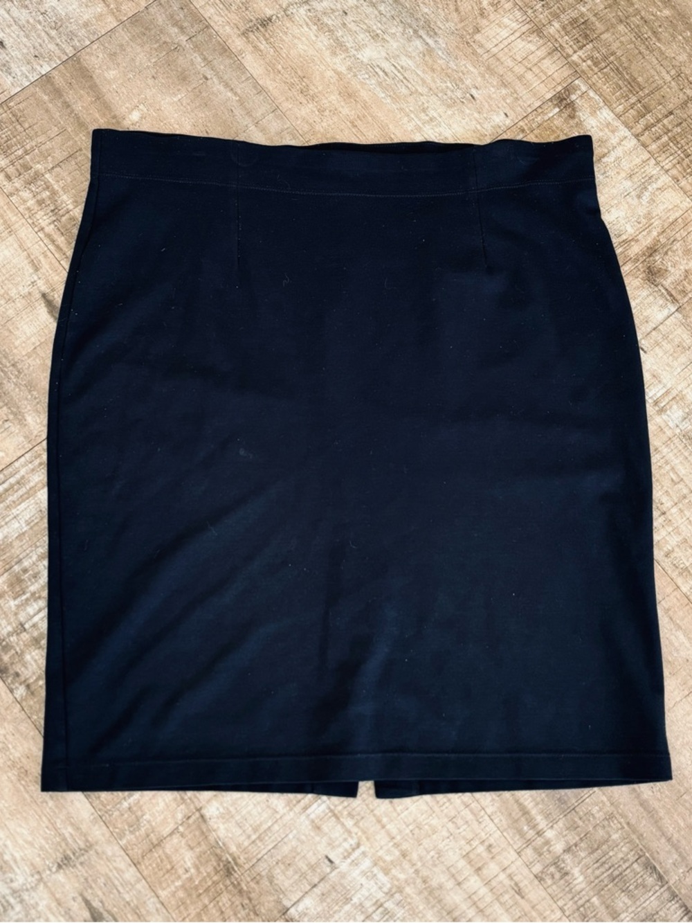 Eileen Fisher system stretch Black Pencil Skirt size M